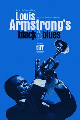 路易斯·阿姆斯特朗的黑人形象与蓝调音乐海报