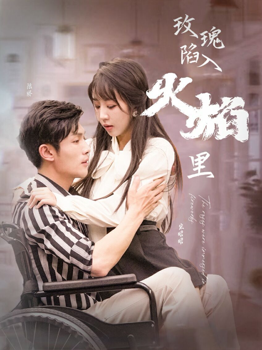 新玫瑰陷入火焰里海报