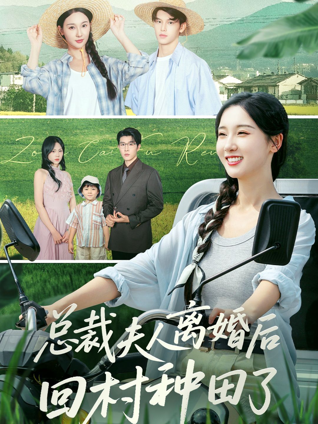 总裁夫人离婚后回村种田了海报