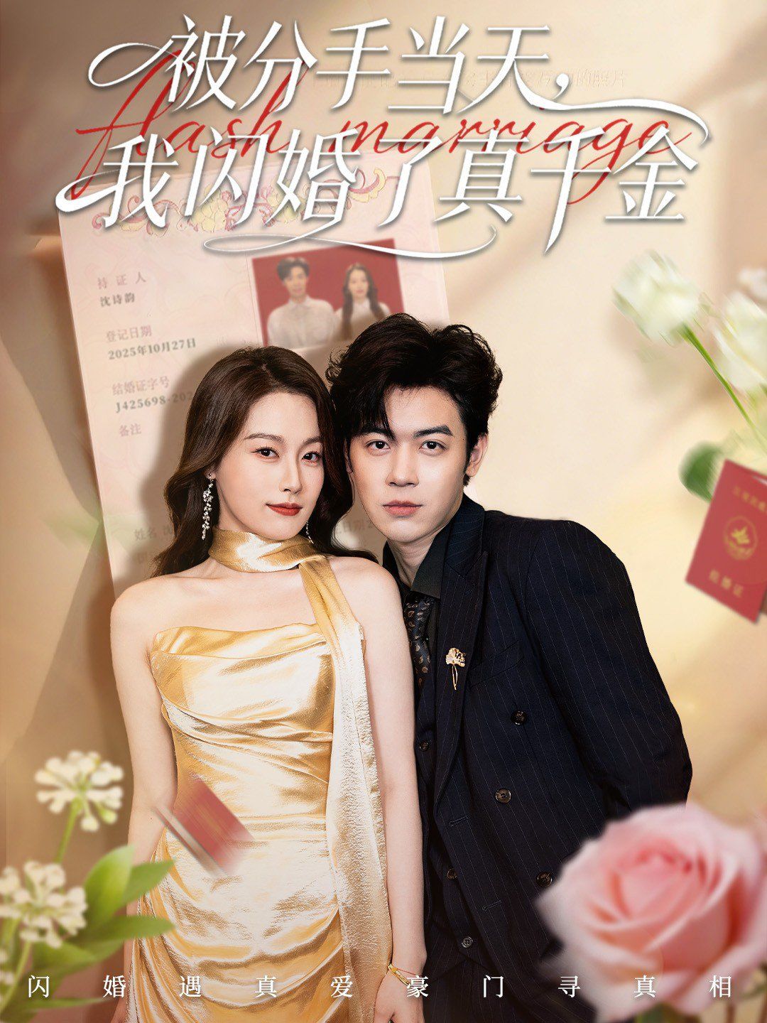 被分手当天我闪婚了真千金（刚分手被美女姐姐拉去领证）海报