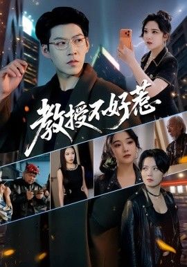 教授不好惹海报