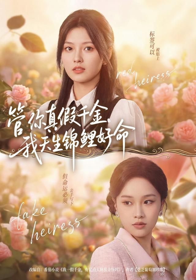 管你真假千金，我天生锦鲤好命海报