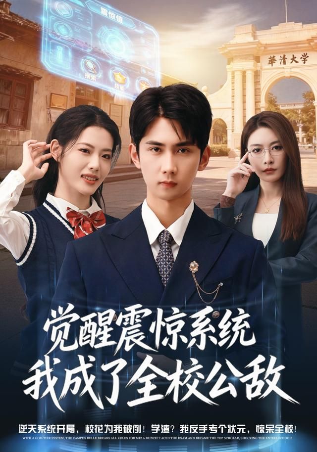觉醒震惊系统我成了全校公敌海报