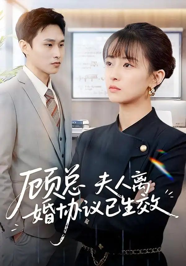 顾总，夫人离婚协议已生效海报