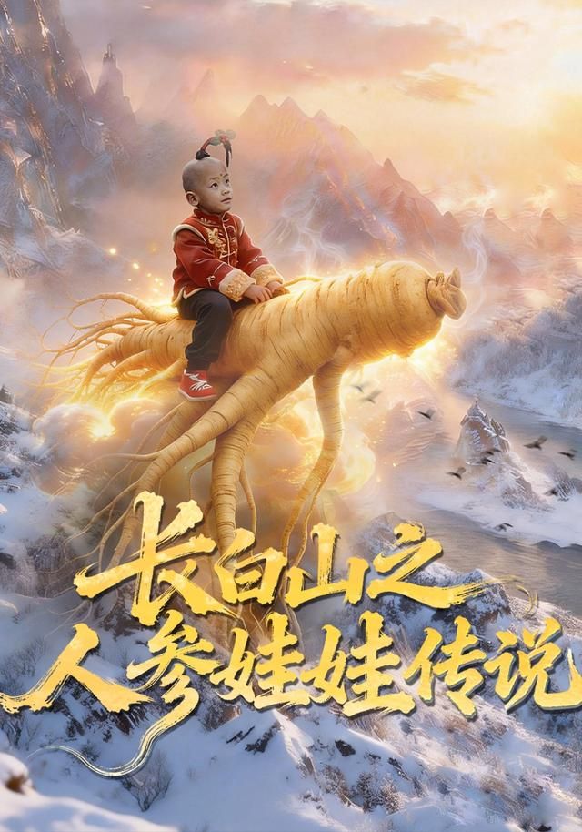 长白山之人参娃娃传说海报