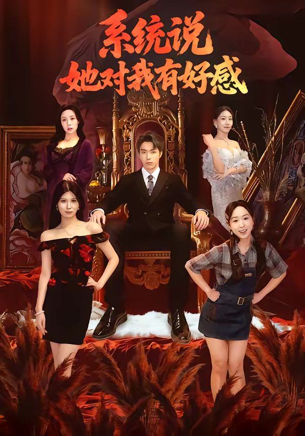系统说她对我有好感海报