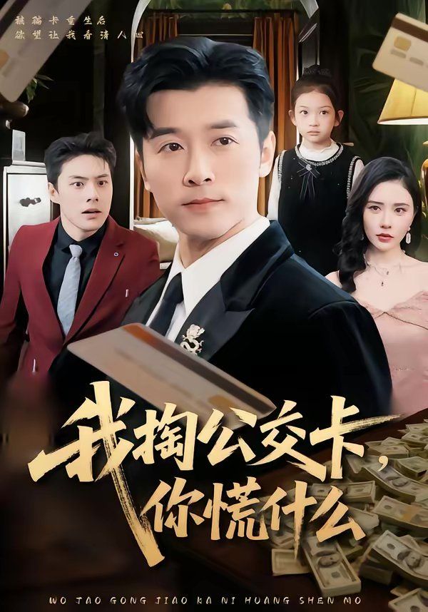 我掏公交卡，你慌什么海报