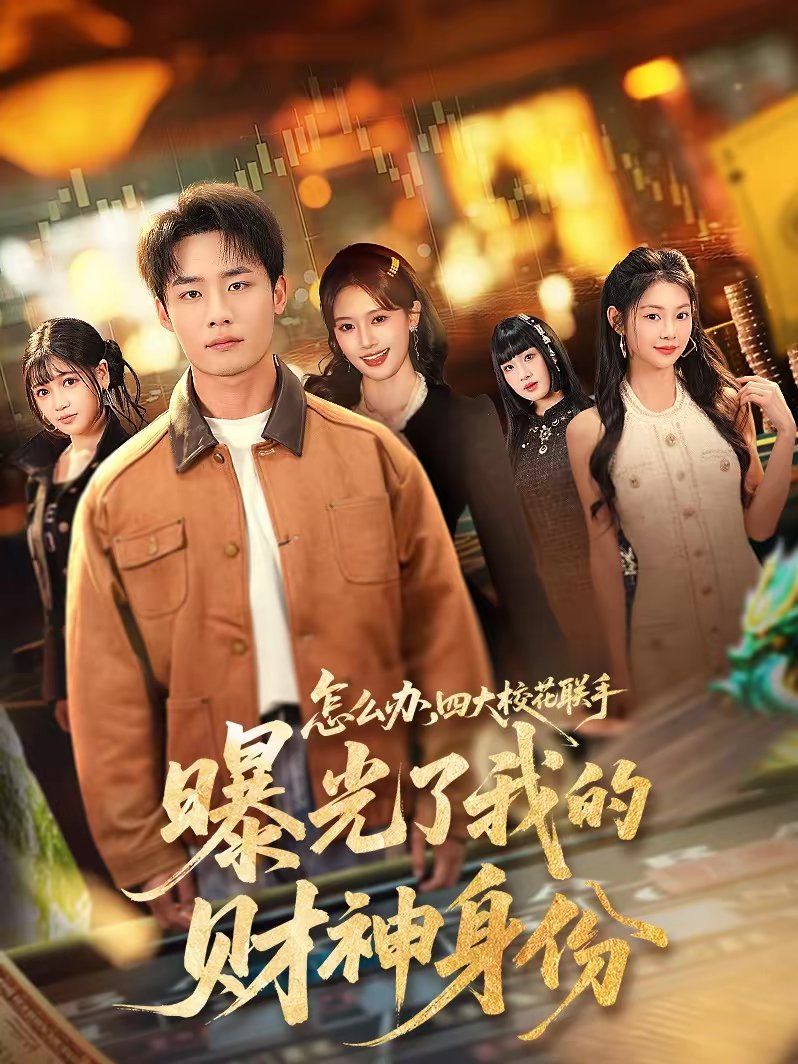 怎么办,四大校花联手曝光了我的财神身份海报