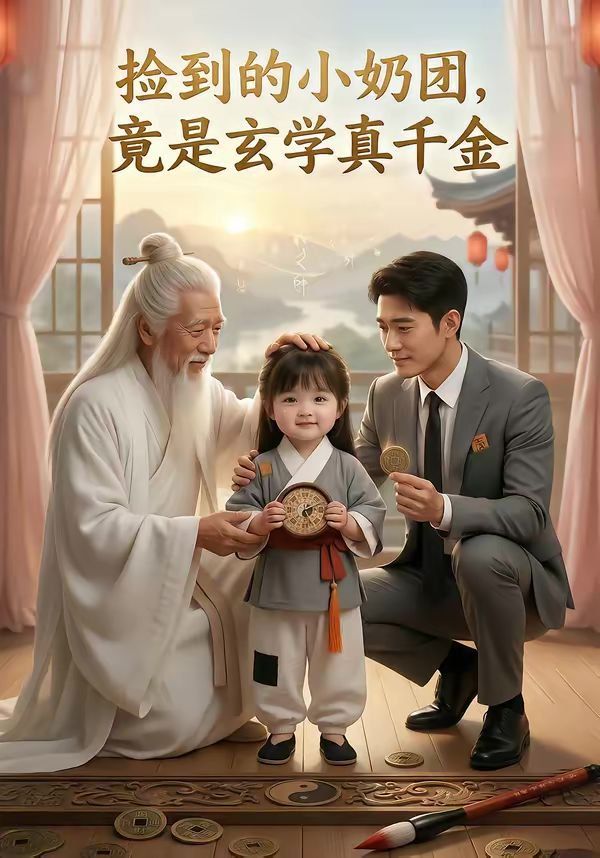 捡到的小奶团，竟是玄学真千金！海报