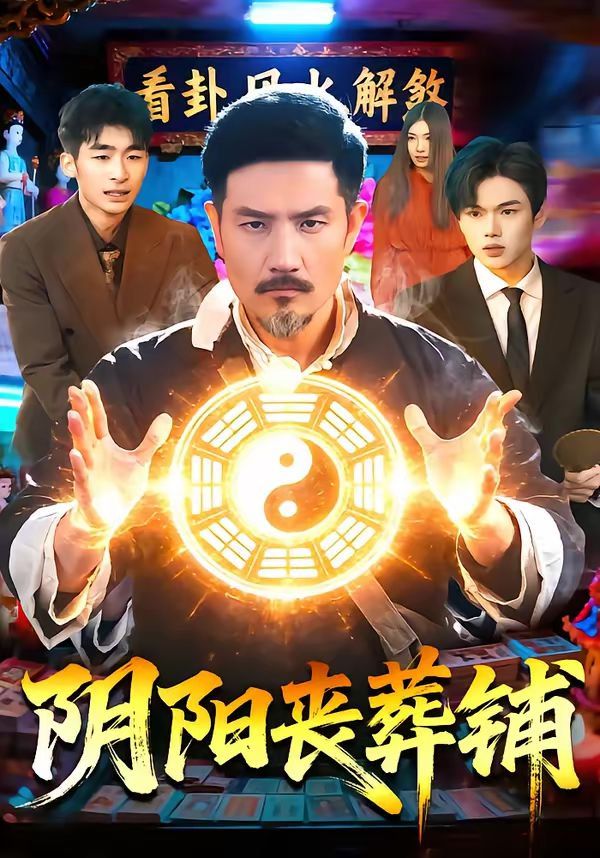 阴阳丧葬铺海报