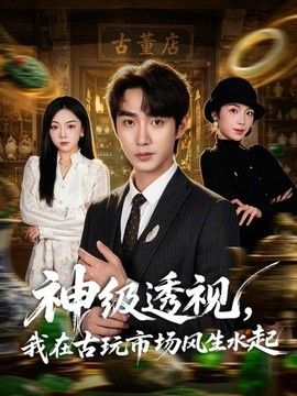 神级透视,我在古玩市场风生水起海报