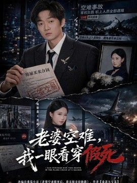 老婆空难,我一眼看穿假死海报